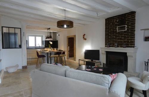 Beaumont-les-Autels Cottage | Charming Cottage with Terrace, Garden & BBQ, Near Nature Trails & Close to Paris