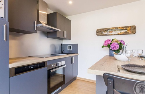Jullouville Cottage | Charming Cottage with Terrace, Garden, and Bikes Near Beautiful Sandy Beach