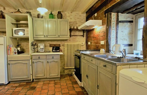 Forges Cottage | Charming Cottage with Garden, Stream, and Modern Amenities near Alençon