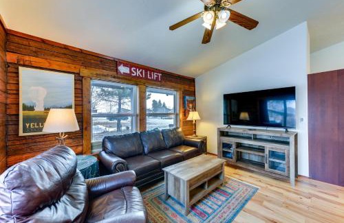 Driggs House | Charming Duplex with Patio 12 Mi to Grand Targhee!