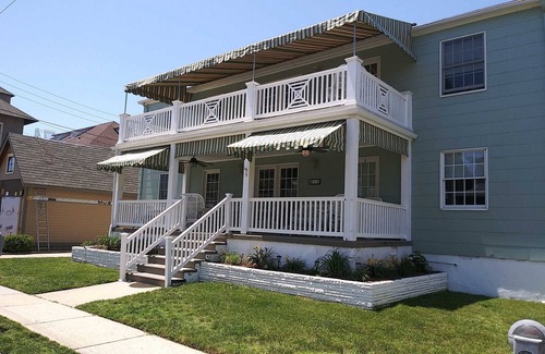Cape May Condo | Charming Family Friendly Condo Steps to the Beach!