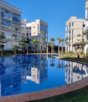 Cherrat Apartment | Charming Flat with Pool view Fast Wi-Fi