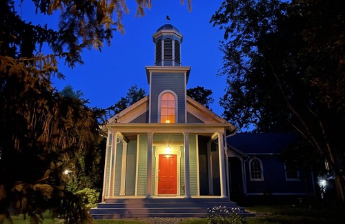 Staatsburg House | Charming former church near the Hudson w/hot tub. A tranquil retreat.