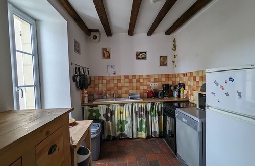 Lourouer-Saint-Laurent Cottage | Charming 18th-Century Farmhouse with Garden near George Sand's House