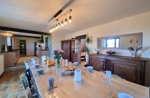 Saint-Priest-la-Prugne Cottage | Charming cottage with heated indoor pool, for 12/14 people