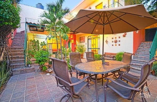 La Paz Apartment | Charming Garden Retreat Just Steps to Malecon