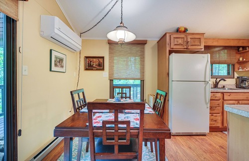 The Woods Cabin | Charming Hedgesville Retreat w/Deck + Fireplace!