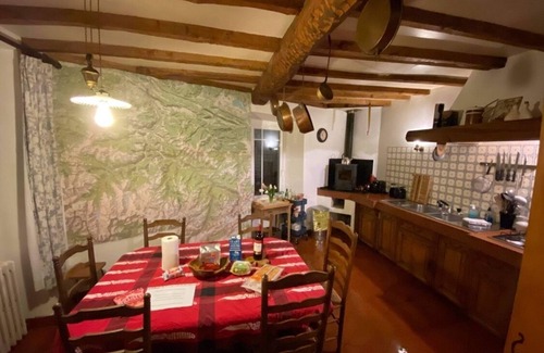 Niaux House | Charming Holiday Home with Mountain and River Views