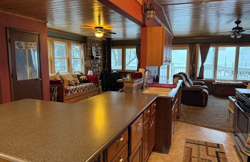 Isle Cabin | Charming lakefront retreat on Mille Lacs Lake east side with stunning sunsets.