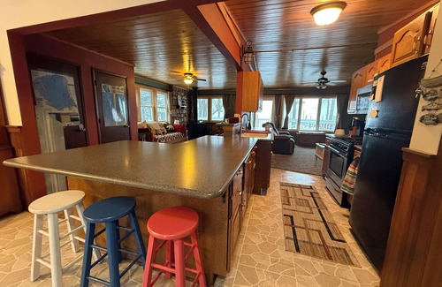 Isle Cabin | Charming lakefront retreat on Mille Lacs Lake east side with stunning sunsets.