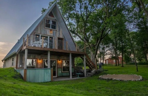 Battle Lake House | Charming lakefront, spacious, quiet, clean, 4-bedroom A frame house.