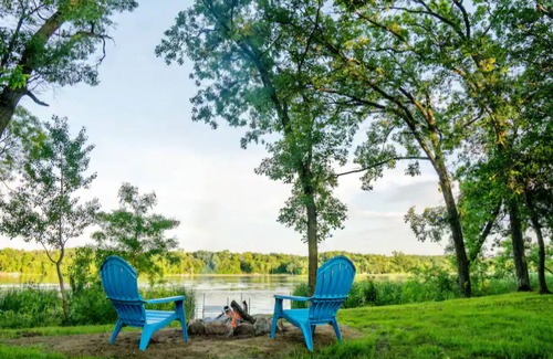 Battle Lake House | Charming lakefront, spacious, quiet, clean, 4-bedroom A frame house.