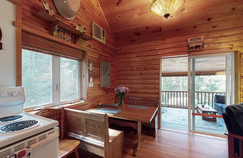 Rome House | Charming Lakeview House with Deck, Cozy Fireplace and firepit