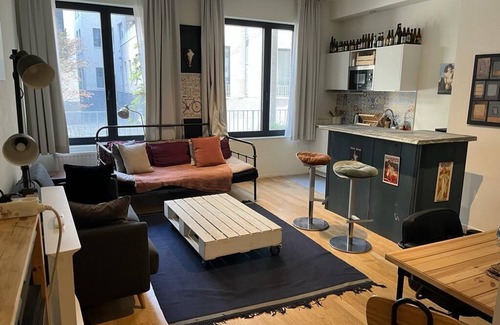 Quartier Marais-Jacqmain - Wijk Marais-Jacqmain Apartment | Charming loft studio - Grand Place