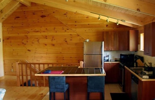 Woodstock Apartment | Charming Log Cabin Apartment in Woodstock Village