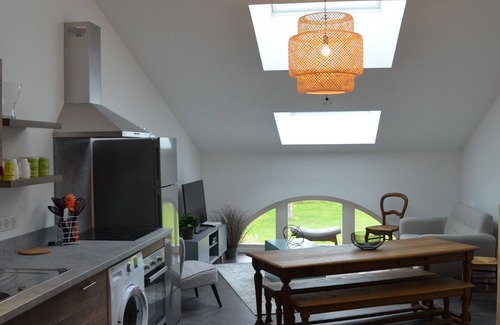 Vroncourt Apartment | Charming Modern Apartment near Nancy, Fiber Internet, EV Charger, Convenient for Families
