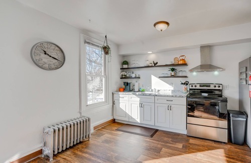 Pottstown Apartment | Charming Pottstown Apartment - Walk to Town!