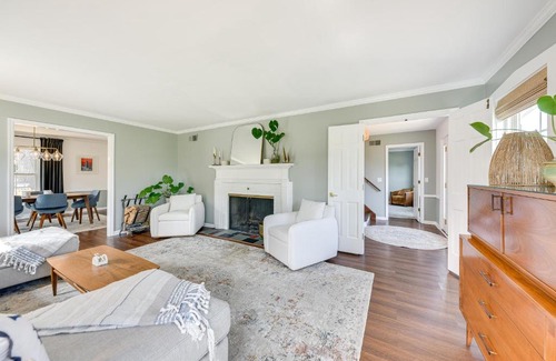 Racine House | Charming Racine Home - Walk to Lake Michigan!