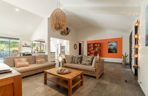 Caphomard Villa | Charming villa GUSTAVIA, St Gilles les Bains, with heated swimming pool