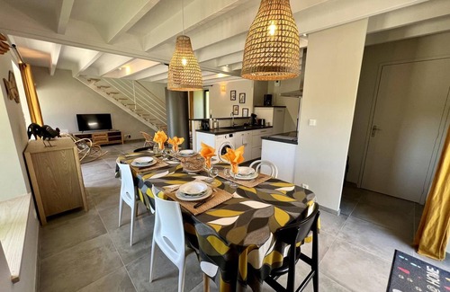 Canville-la-Rocque Cottage | Charming Renovated House with Garden, Near Beaches in Cotentin