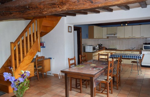 Crisse Cottage | Charming Restored Home in Maine Normandie Forest with Enclosed Garden and Fireplace