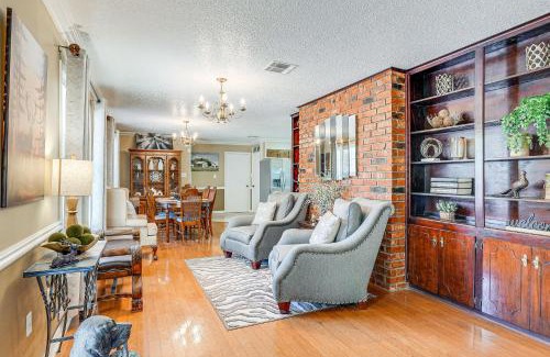 Lincoln Parish House | Charming Retreat with Patio Near GramblingandRuston!