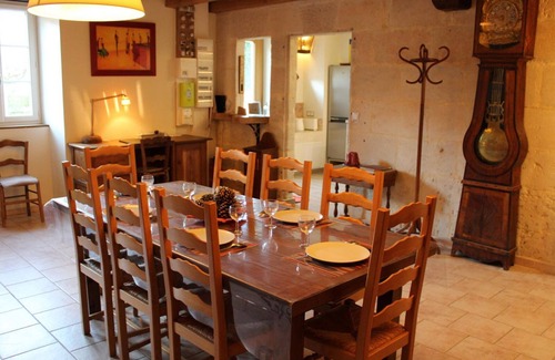 Chalais Cottage | Charming Stone Cottage with Private Yard, Fireplace, and Family Amenities in Tranquil Setting