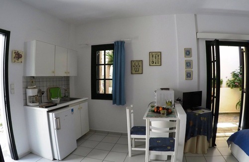 Kokkini Chani Apartment | Charming Studio 1-3 persons, 100 meters from the Kokkini Hani sandy beach.