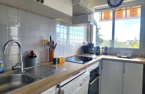 California - Pezou Apartment | Charming studio 10min from the beaches with sea view