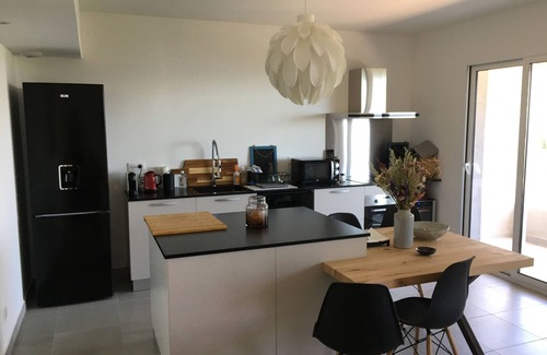 Ville-di-Pietrabugno Apartment | Charming T2 Heights of Bastia, Sea View (2/4 pers)