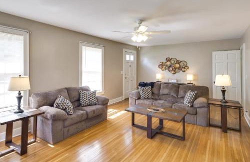 Tullahoma House | Charming Tullahoma Stay with Great Walkable Location