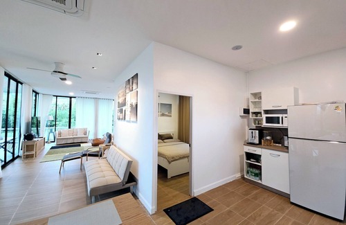 Si Racha Villa | Charming villa with 2 bedrooms and WiFi, AC in pleasant Bangpra Sriracha