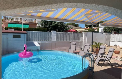 Torredembarra House | Charming villa with swimming pool, very well equipped and 900m from the beach