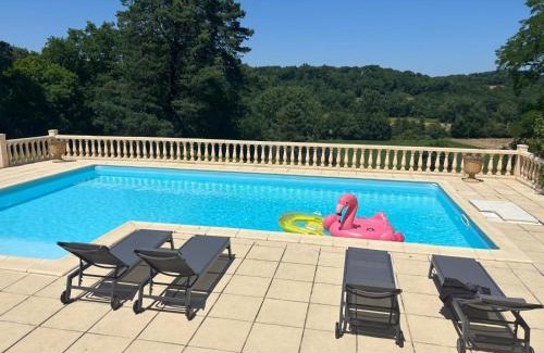 Liorac-sur-Louyre Villa | Chateau De La Ricardie Beautiful Rural Property Gite Villa