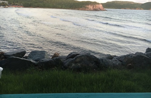 Bolongo Bay Apartment | CHECK OUT THE VIEW! Fantastic Affordable Oceanfront Studio - Listen to the Waves