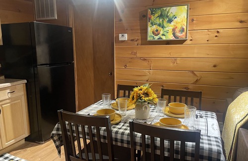 Cosby Cabin | Cheerful & Cozy 2BD/2BA Cabin. Amazing rates for your visit!
