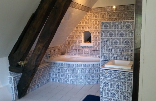La Couture Boussey Bed & Breakfast | Chez Aurélia: Romantic bedroom-suite with starry sky