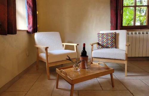 Flaugnac Bed & Breakfast | Chez Berger, ruime 2 persoonskamer met kingsize bed