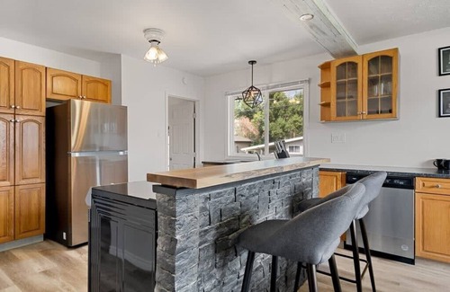 Drumheller House | Chic 4-bedroom, 2-bath home close to downtown and next to the river
