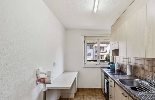 Center Apartment | Chic and Cozy: 2-BR Suburban Apartment