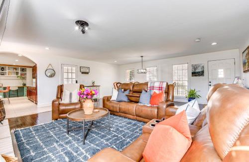 Marietta House | Chic Marietta Getaway with Fire Pit and Grill!