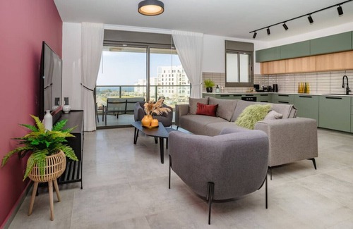 Nahariya Apartment | Chic Retreat Near the Sea by Sea N' Rent
