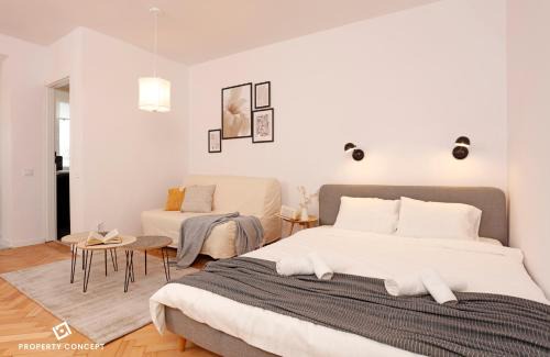 Drumul Taberei Apartment | Chic Scandinavian style studio
