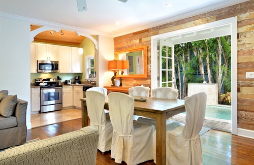 Uptown - Upper Duval Cottage | ~ Chick-A-Pea Cottage ~ Enjoy Key West’s charisma, with a pool, and parking!