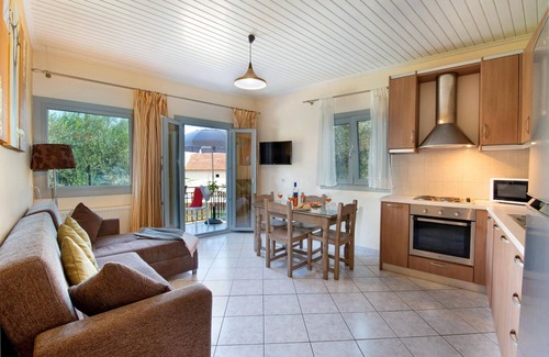 Longos Apartment | Chrisoula in Longos with 2 bedrooms and 1 bathrooms