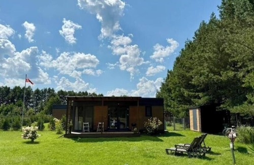 Szeligi Cabin | Cisy Resort - fenced area, for guests with dogs