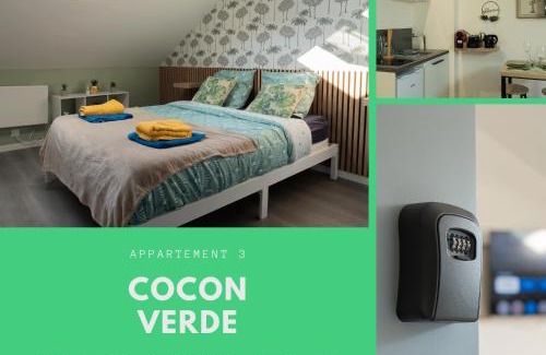 Anzin Apartment | CitizenHouse Anzin - 4 Studios - 15 à 36m2 - Jardin - Terrasse - Accès autonome - WiFi - Netflix