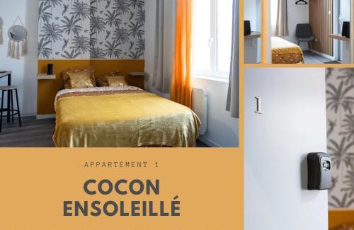 Anzin Apartment | CitizenHouse Anzin - 4 Studios - 15 à 36m2 - Jardin - Terrasse - Accès autonome - WiFi - Netflix