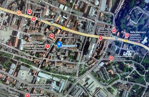 Sinsheim Apartment | City Apart 3 Stadtwohnung mit NETFLIX Nahe Bahnhof