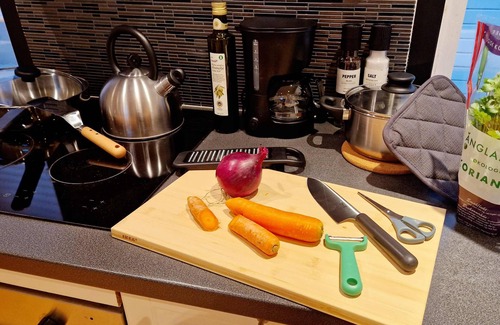 Engen Apartment | City center retreat with king bed